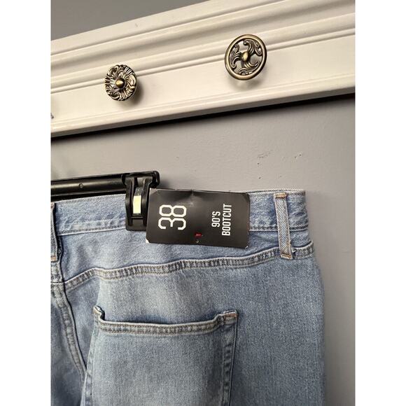 BDG Urban Outfitters 90’s Bootcut Jeans Women’s 38 Light Wash Denim NEW - Picture 8 of 8